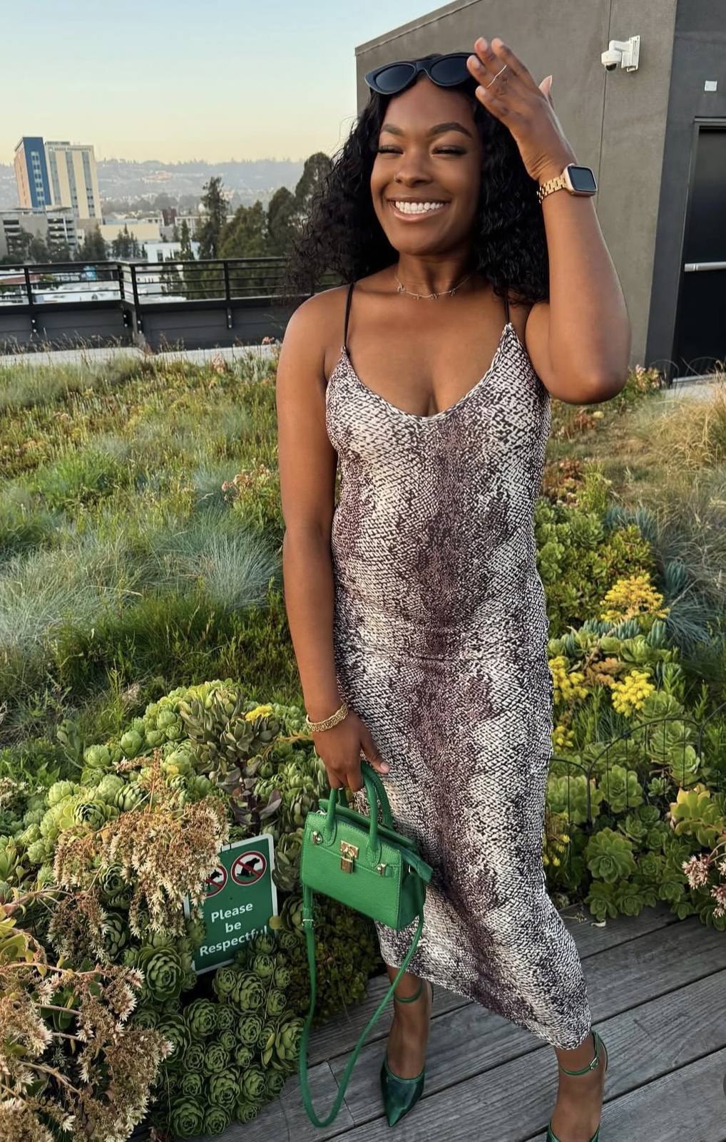 Slither Bodycon Dress L / Grey