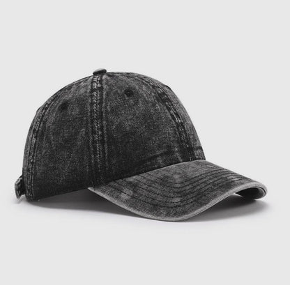 Got You Covered Vintage Wash Dad Hat - Black