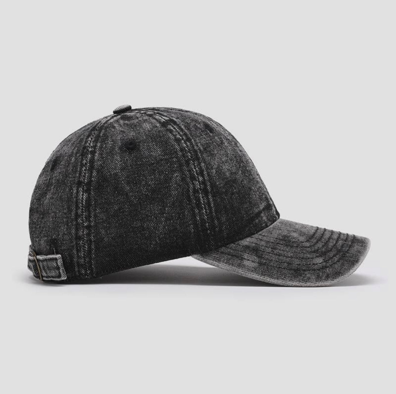 Got You Covered Vintage Wash Dad Hat - Black